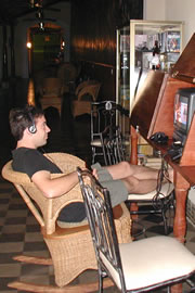 Movie viewing booths